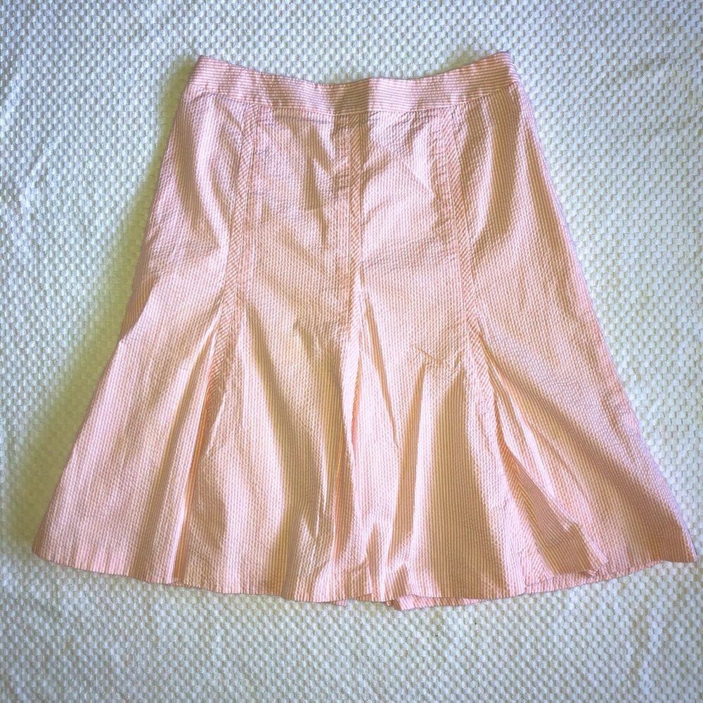 Brooks Brothers Seersucker Golf Skirt.